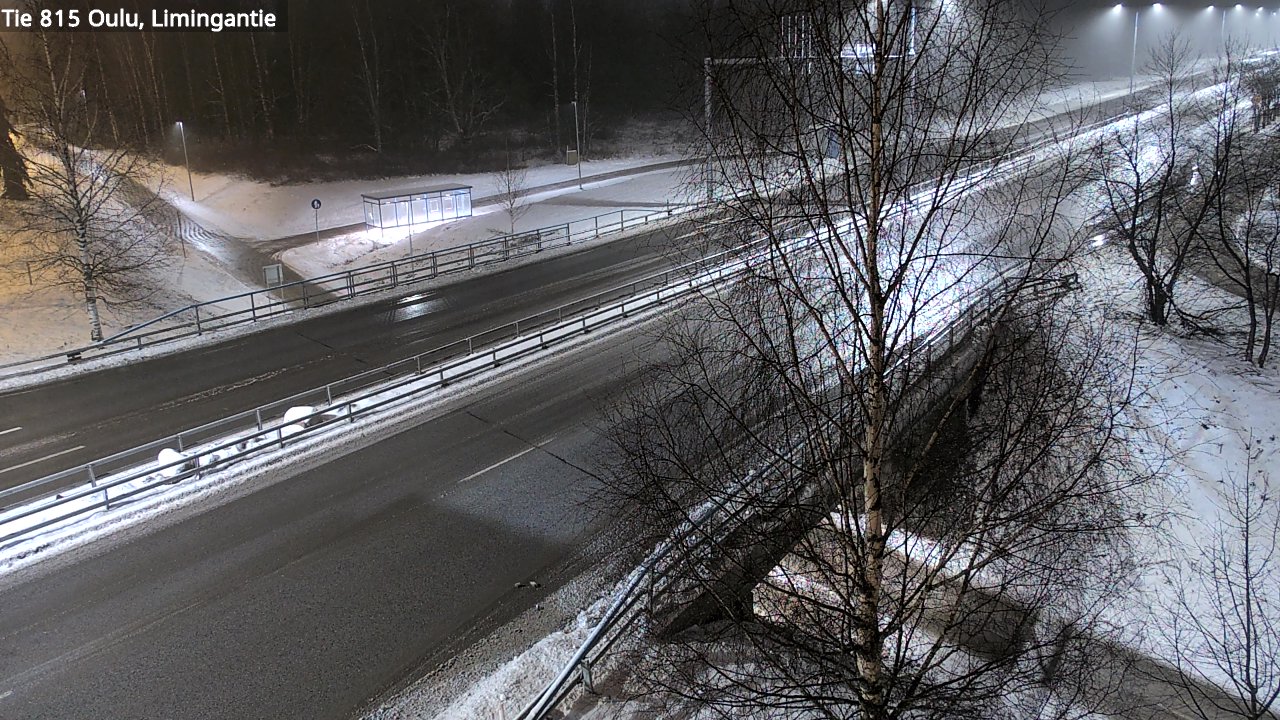 Weather Camera Image Road 815 Oulu, Limingantie, Oulu, Pohjois-Pohjanmaa