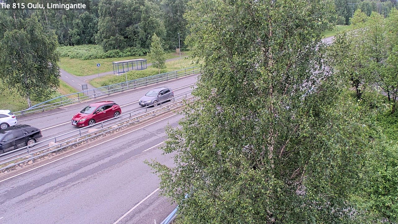 Weather Camera Image Väg 815 Oleåborg, Limingantie, Oulu, Pohjois-Pohjanmaa