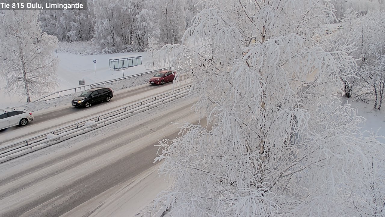 Weather Camera Image Road 815 Oulu, Limingantie, Oulu, Pohjois-Pohjanmaa