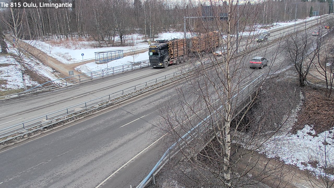 Weather Camera Image Road 815 Oulu, Limingantie, Oulu, Pohjois-Pohjanmaa