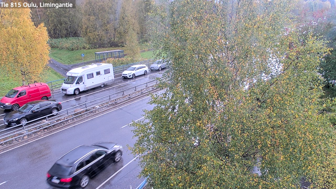 Weather Camera Image Väg 815 Oleåborg, Limingantie, Oulu, Pohjois-Pohjanmaa