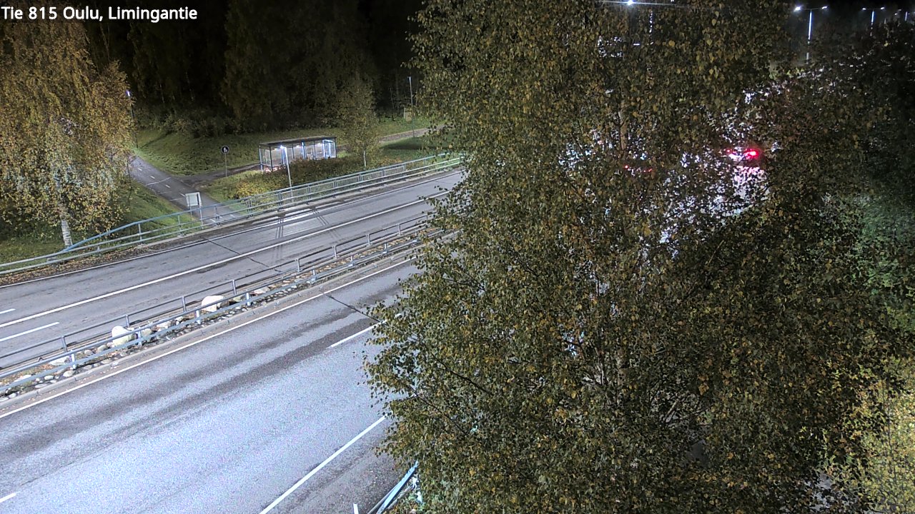 Weather Camera Image Väg 815 Oleåborg, Limingantie, Oulu, Pohjois-Pohjanmaa