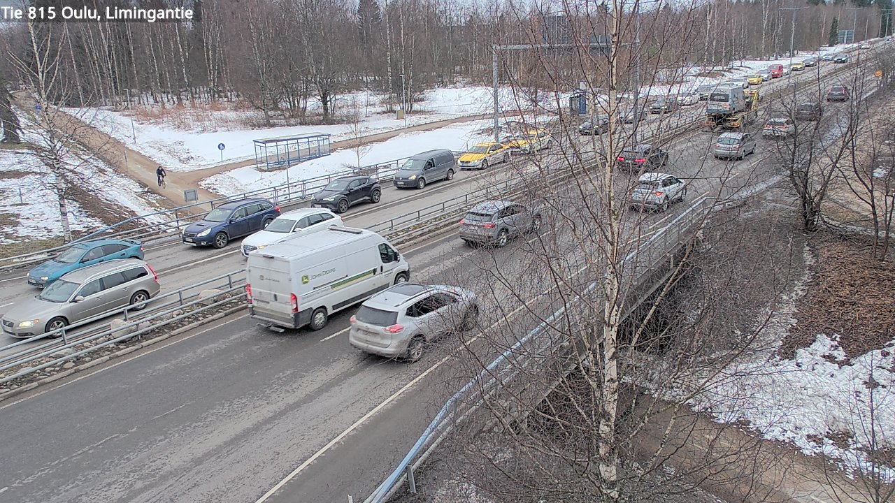 Weather Camera Image Road 815 Oulu, Limingantie, Oulu, Pohjois-Pohjanmaa