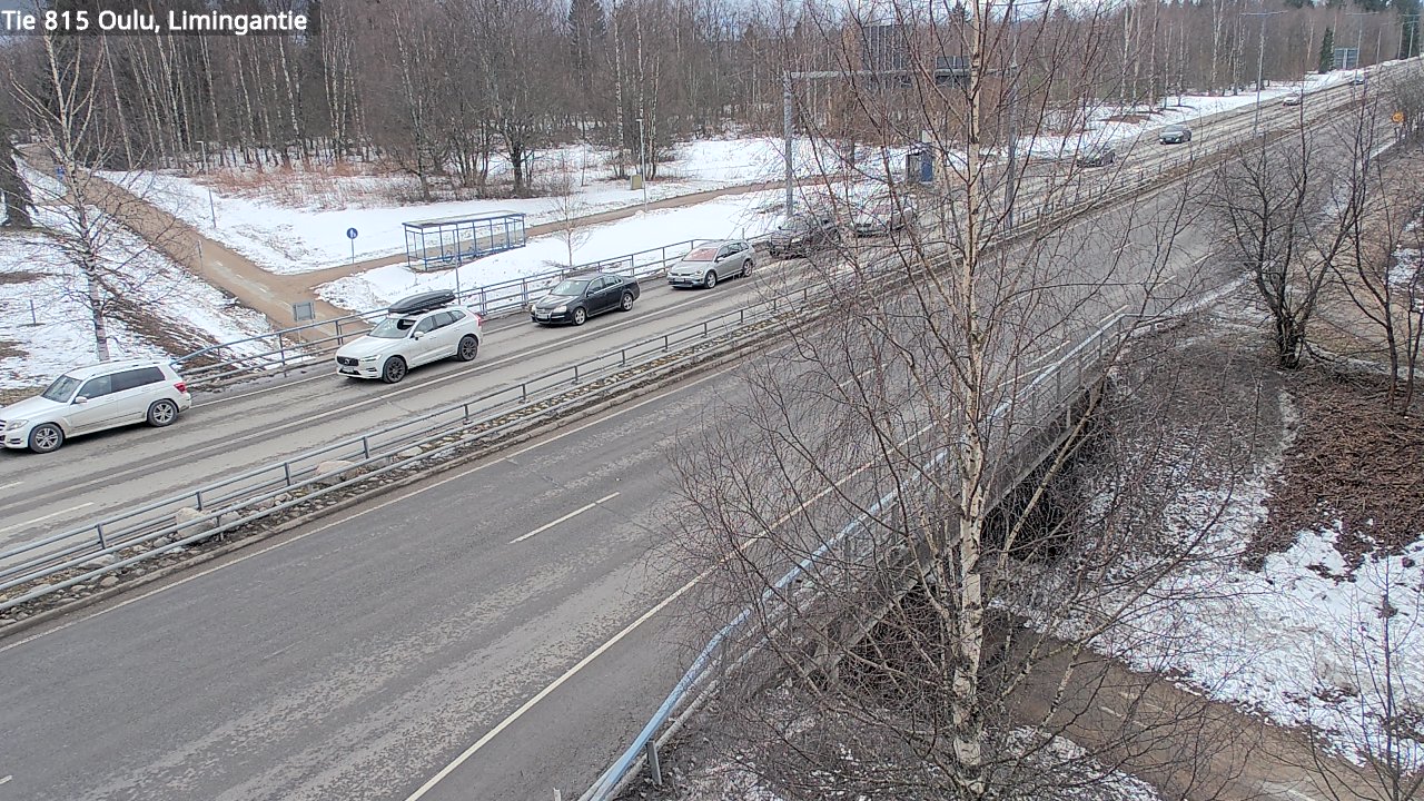Weather Camera Image Väg 815 Oleåborg, Limingantie, Oulu, Pohjois-Pohjanmaa