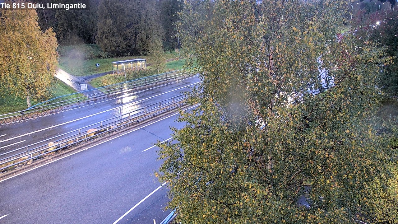 Weather Camera Image Väg 815 Oleåborg, Limingantie, Oulu, Pohjois-Pohjanmaa
