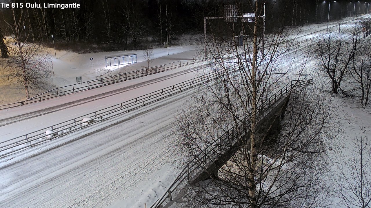Kelikamerat Kuva Tie 815 Oulu, Limingantie, Oulu, Pohjois-Pohjanmaa