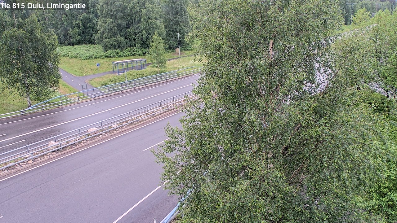 Weather Camera Image Väg 815 Oleåborg, Limingantie, Oulu, Pohjois-Pohjanmaa