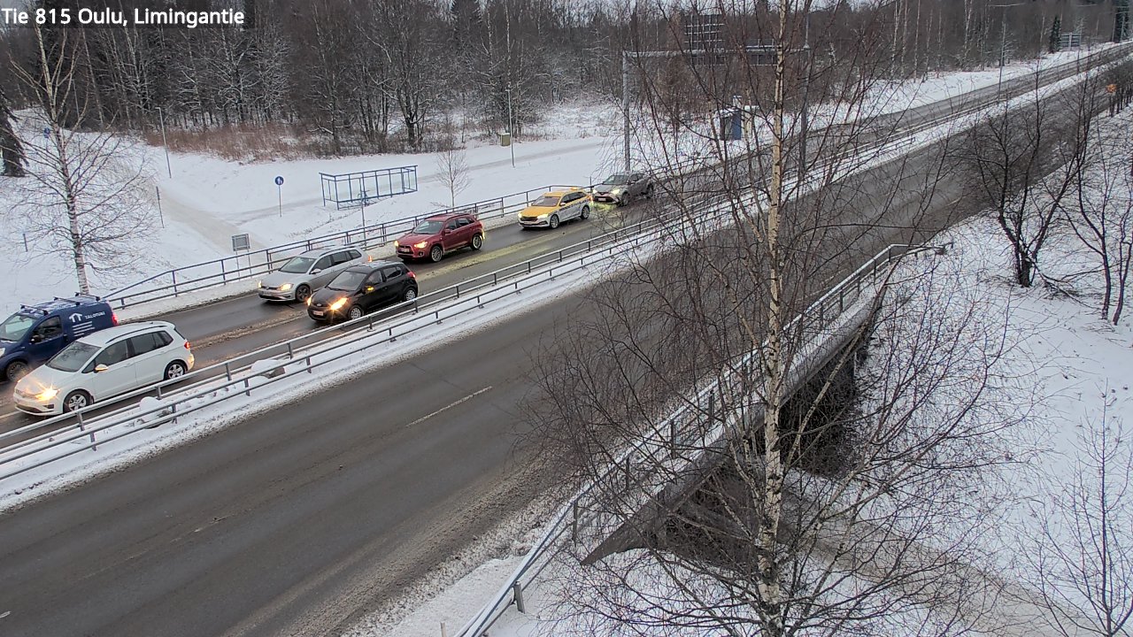 Weather Camera Image Road 815 Oulu, Limingantie, Oulu, Pohjois-Pohjanmaa