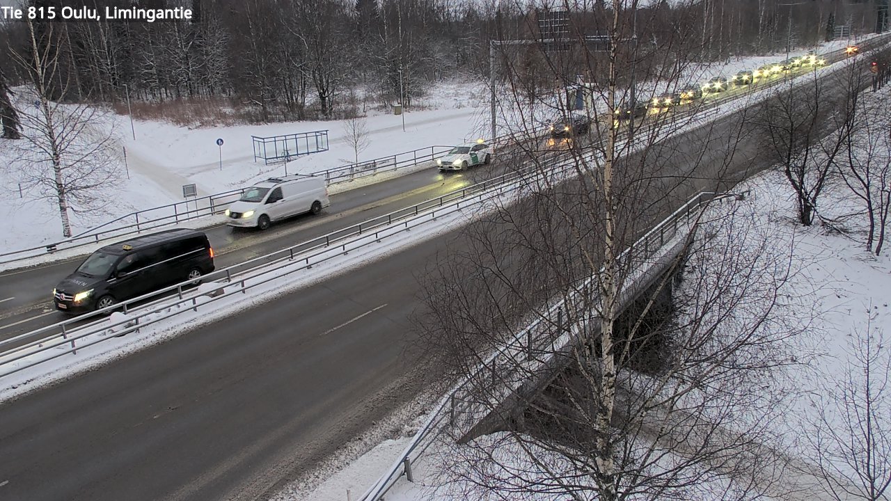 Weather Camera Image Road 815 Oulu, Limingantie, Oulu, Pohjois-Pohjanmaa