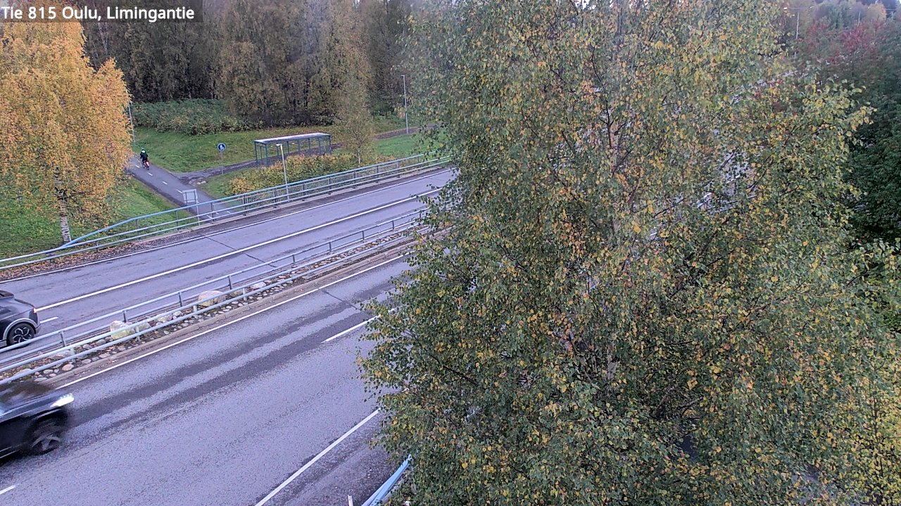 Weather Camera Image Väg 815 Oleåborg, Limingantie, Oulu, Pohjois-Pohjanmaa