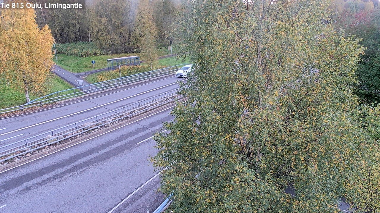 Weather Camera Image Väg 815 Oleåborg, Limingantie, Oulu, Pohjois-Pohjanmaa