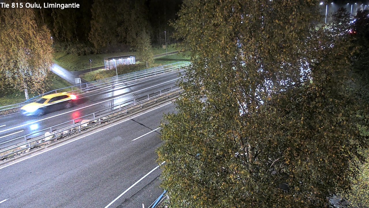 Weather Camera Image Väg 815 Oleåborg, Limingantie, Oulu, Pohjois-Pohjanmaa
