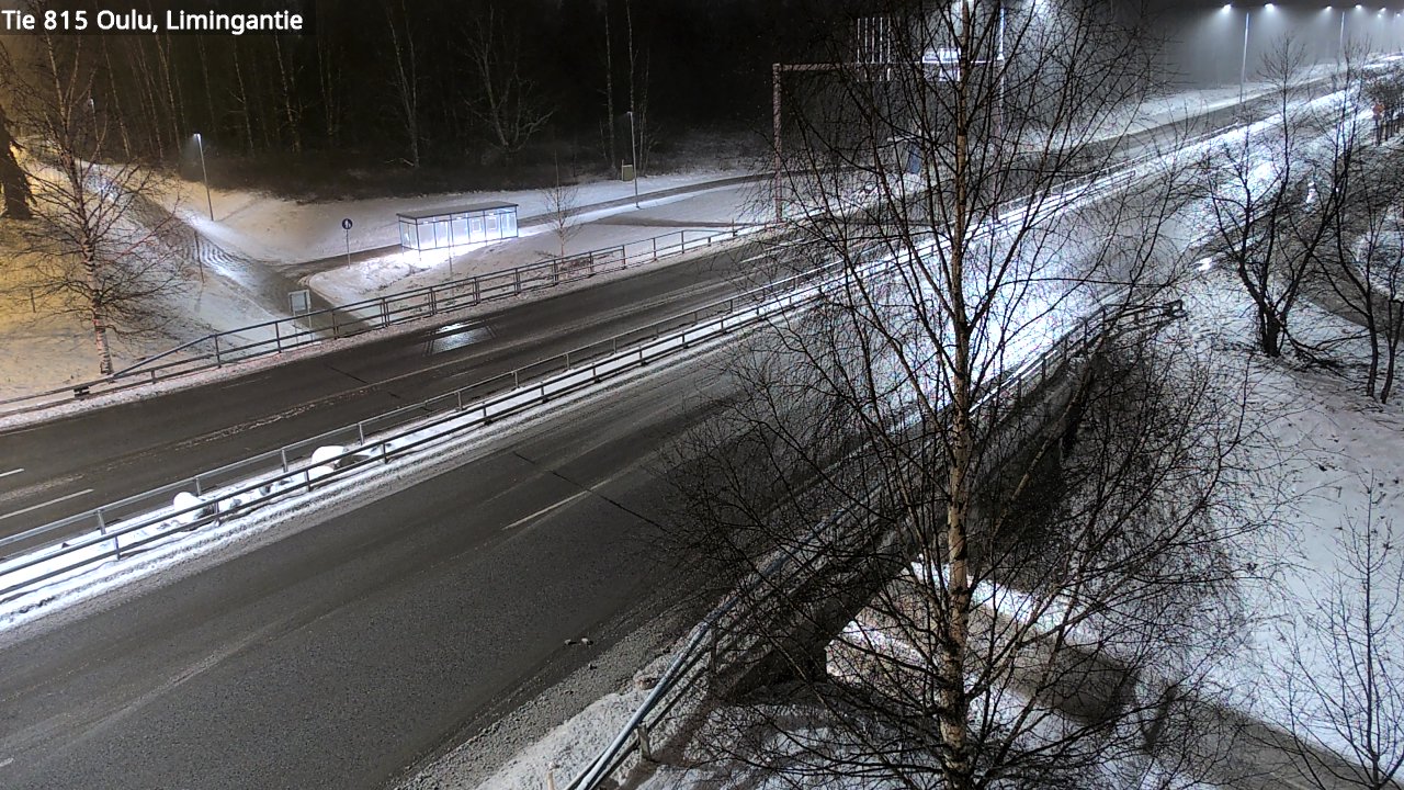 Weather Camera Image Road 815 Oulu, Limingantie, Oulu, Pohjois-Pohjanmaa