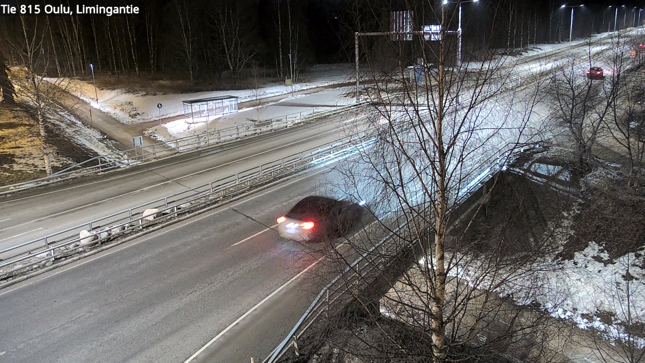 Weather Camera Image Road 815 Oulu, Limingantie, Oulu, Pohjois-Pohjanmaa