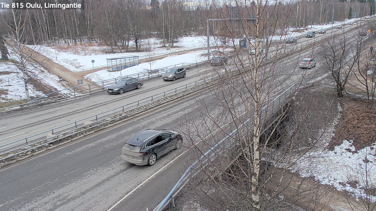 Weather Camera Image Road 815 Oulu, Limingantie, Oulu, Pohjois-Pohjanmaa