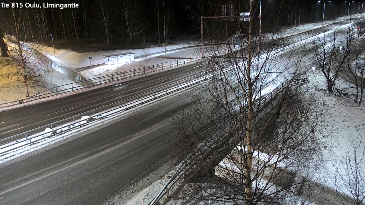 Weather Camera Image Road 815 Oulu, Limingantie, Oulu, Pohjois-Pohjanmaa