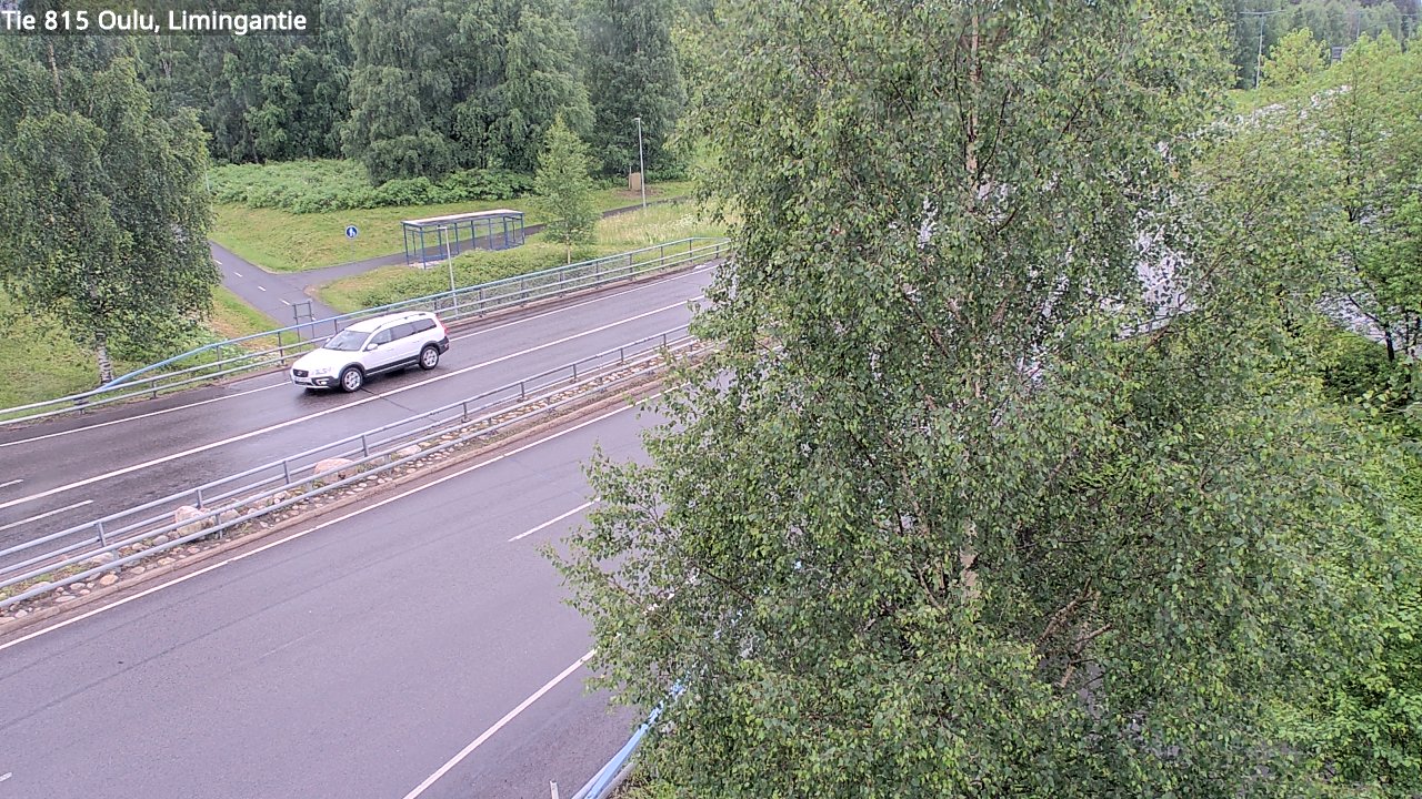 Weather Camera Image Väg 815 Oleåborg, Limingantie, Oulu, Pohjois-Pohjanmaa