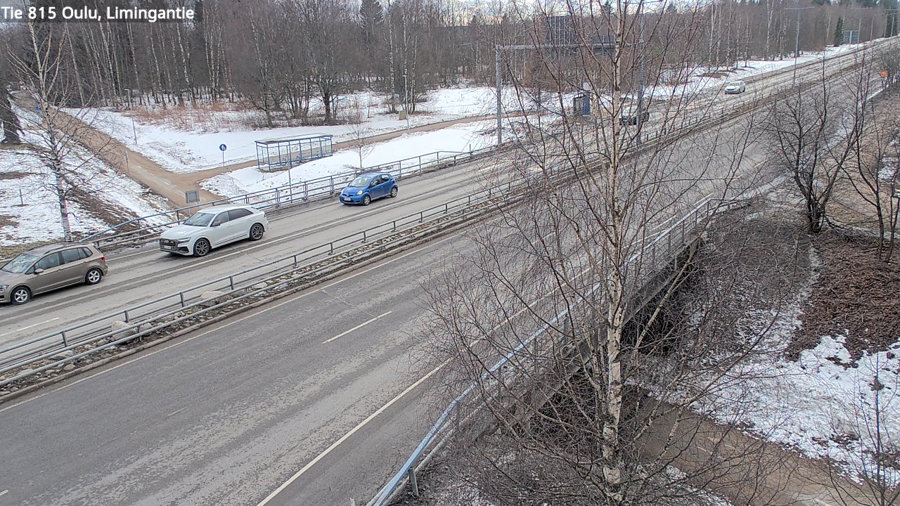 Weather Camera Image Väg 815 Oleåborg, Limingantie, Oulu, Pohjois-Pohjanmaa