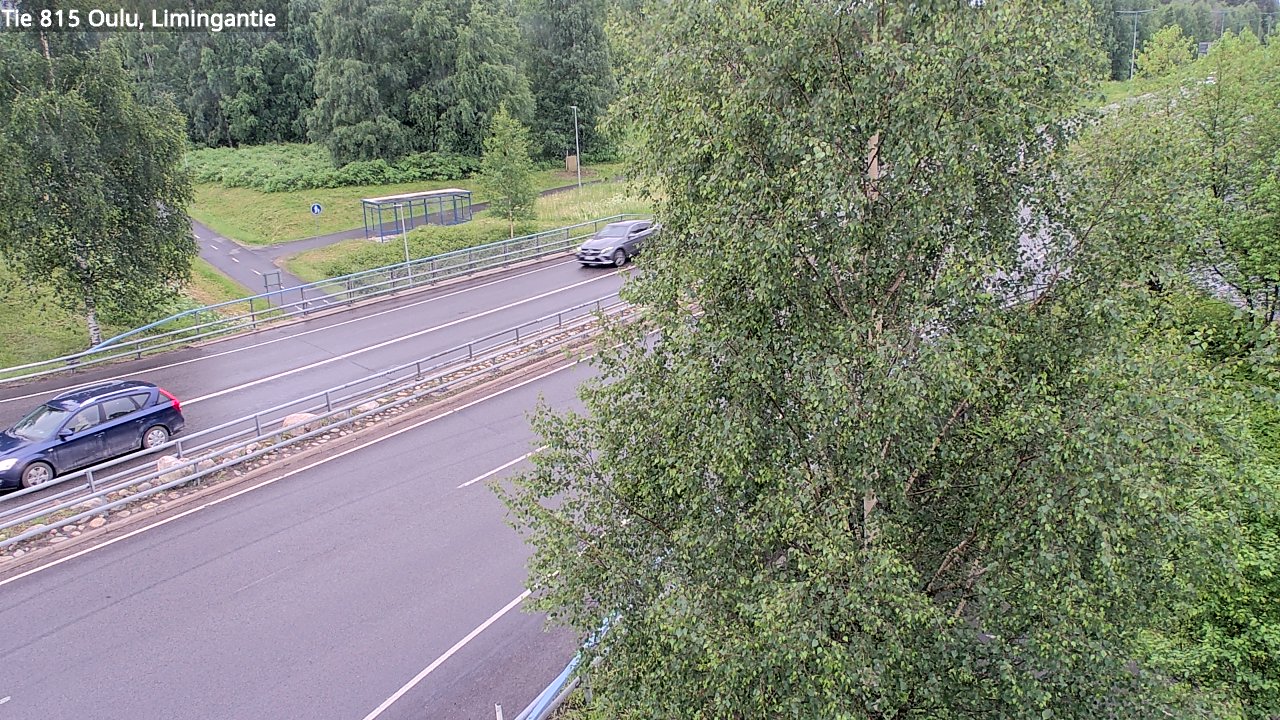 Weather Camera Image Väg 815 Oleåborg, Limingantie, Oulu, Pohjois-Pohjanmaa
