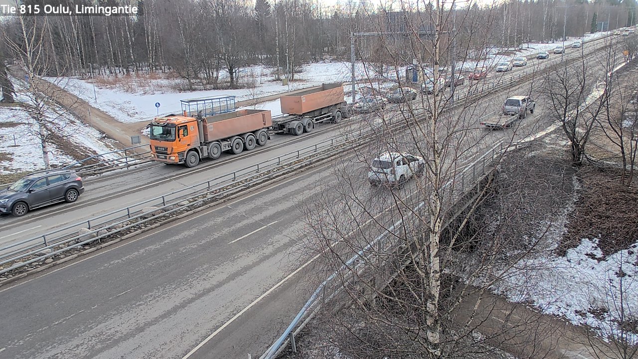 Weather Camera Image Road 815 Oulu, Limingantie, Oulu, Pohjois-Pohjanmaa