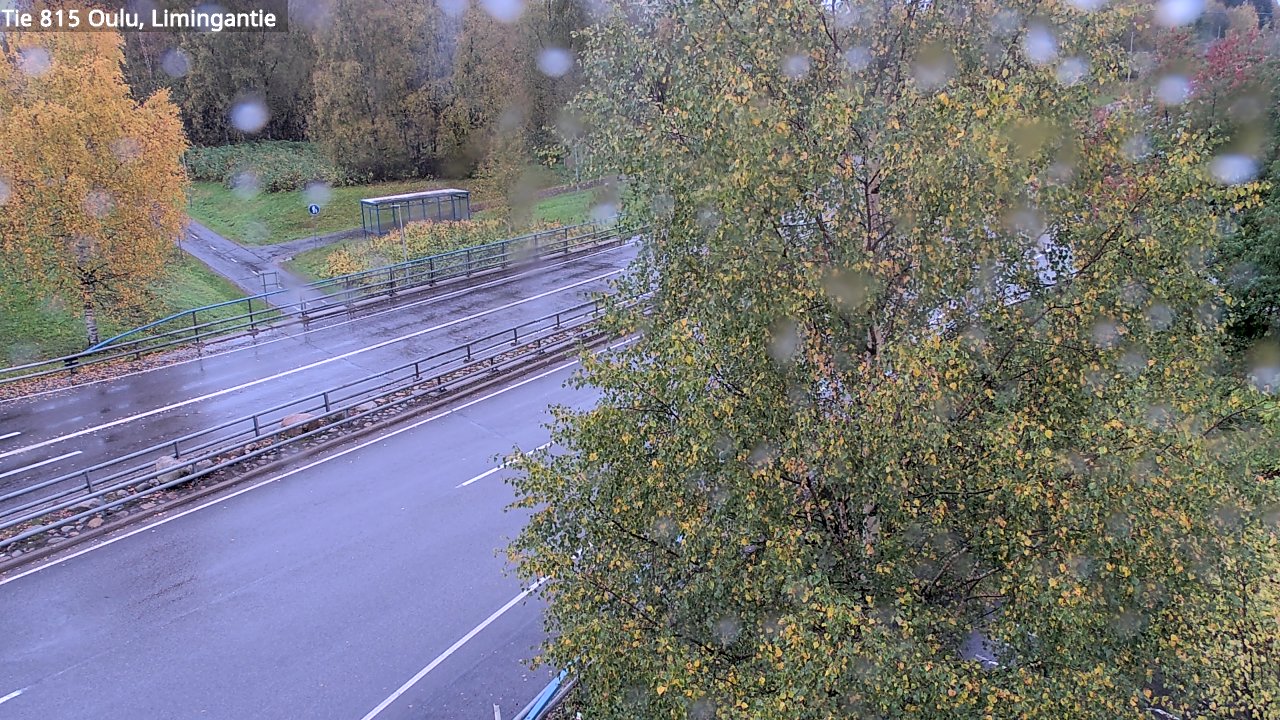 Weather Camera Image Väg 815 Oleåborg, Limingantie, Oulu, Pohjois-Pohjanmaa