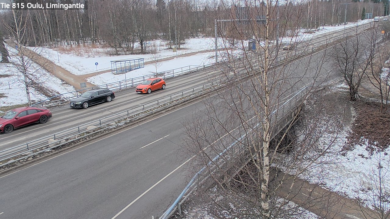 Weather Camera Image Road 815 Oulu, Limingantie, Oulu, Pohjois-Pohjanmaa