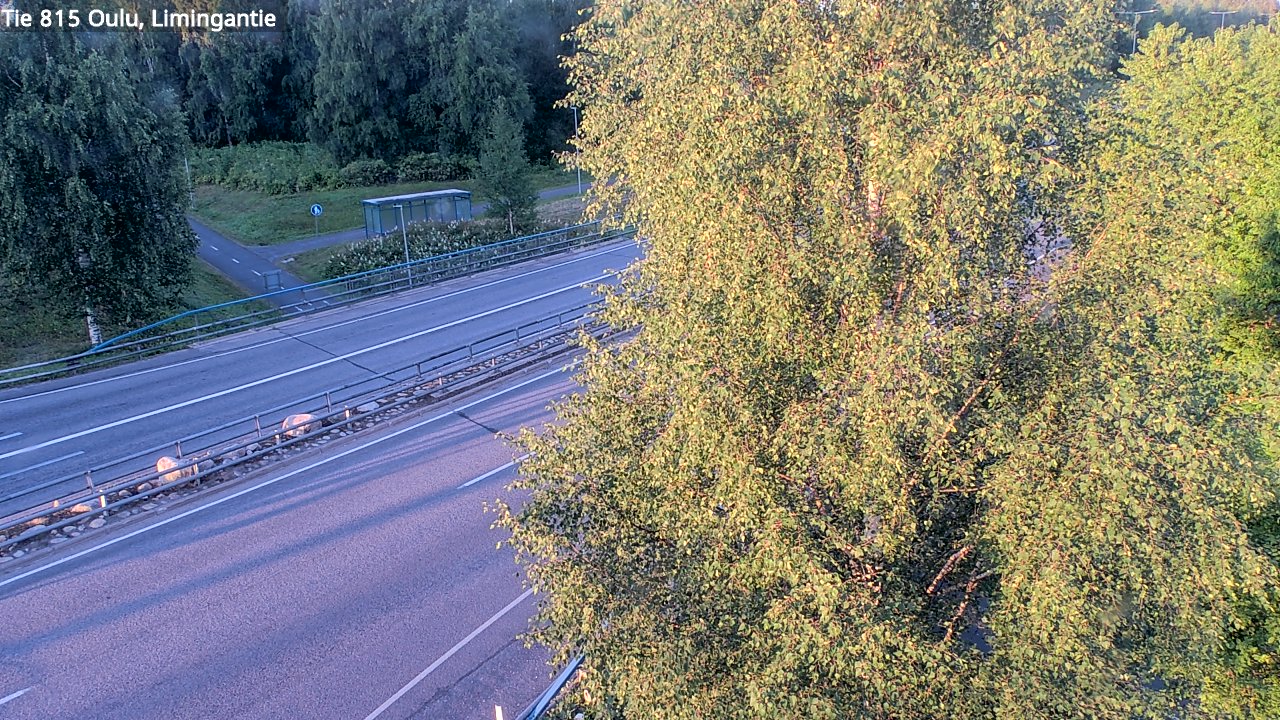 Kelikamerat Kuva Tie 815 Oulu, Limingantie, Oulu, Pohjois-Pohjanmaa