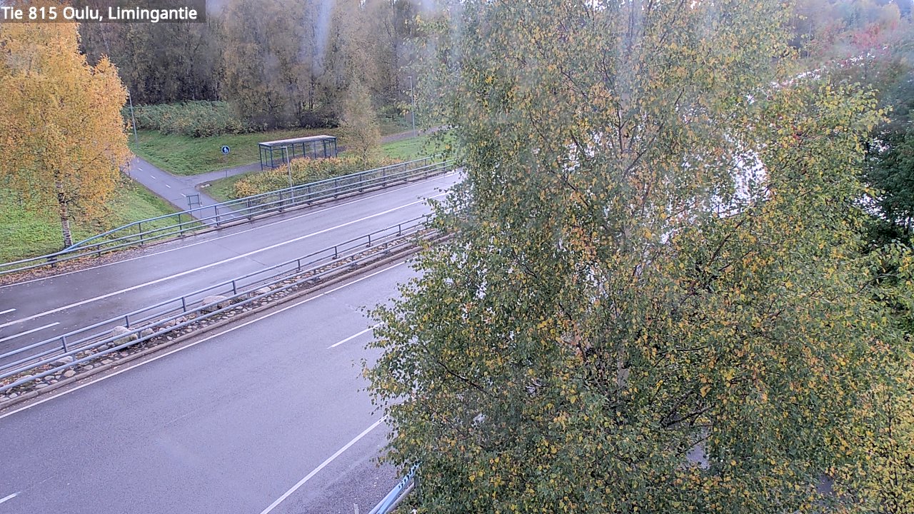 Weather Camera Image Väg 815 Oleåborg, Limingantie, Oulu, Pohjois-Pohjanmaa