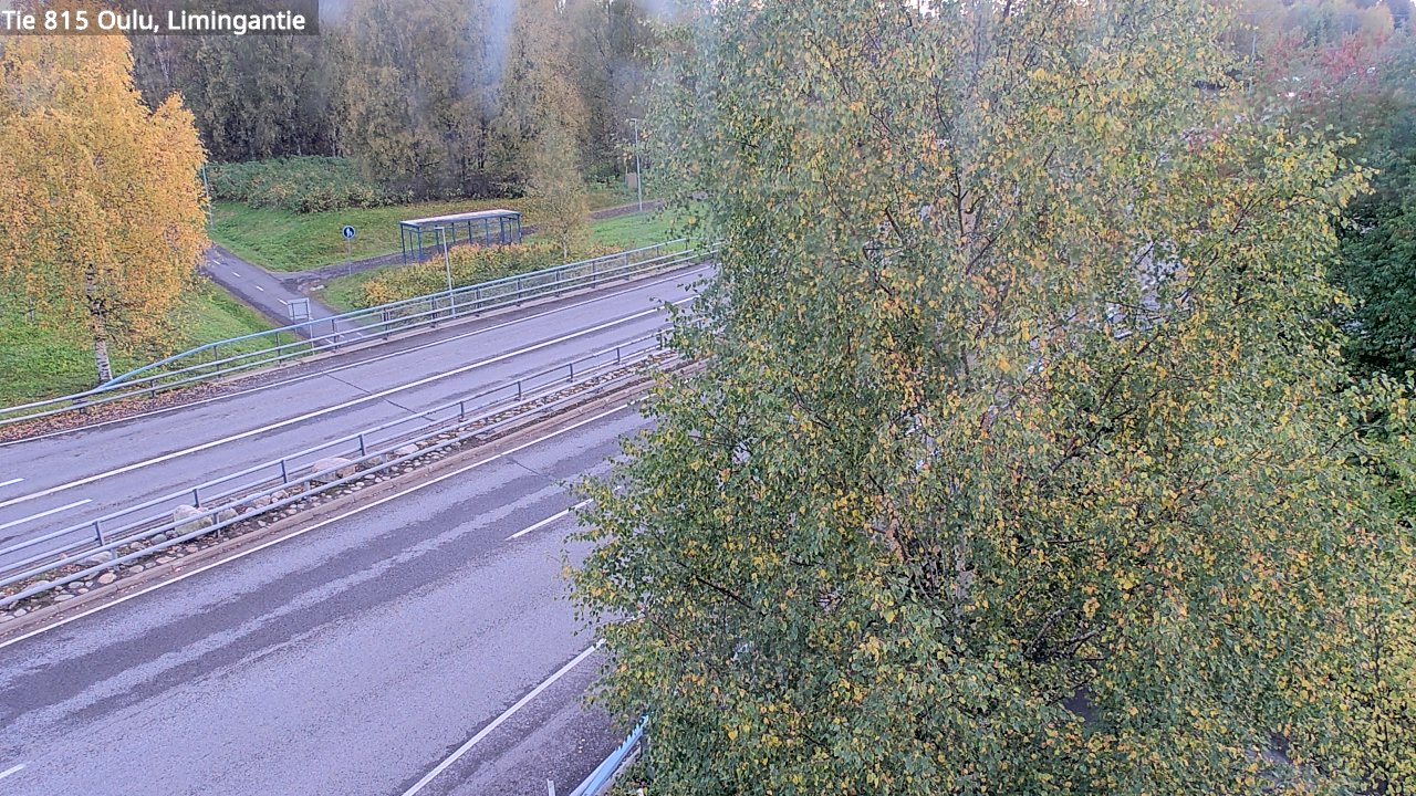 Weather Camera Image Väg 815 Oleåborg, Limingantie, Oulu, Pohjois-Pohjanmaa