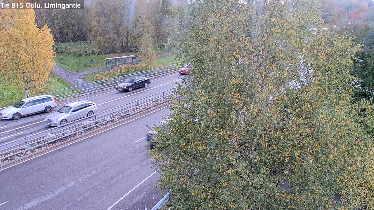 Weather Camera Image Väg 815 Oleåborg, Limingantie, Oulu, Pohjois-Pohjanmaa