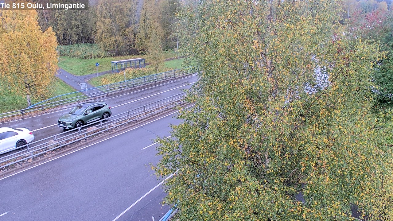 Weather Camera Image Väg 815 Oleåborg, Limingantie, Oulu, Pohjois-Pohjanmaa