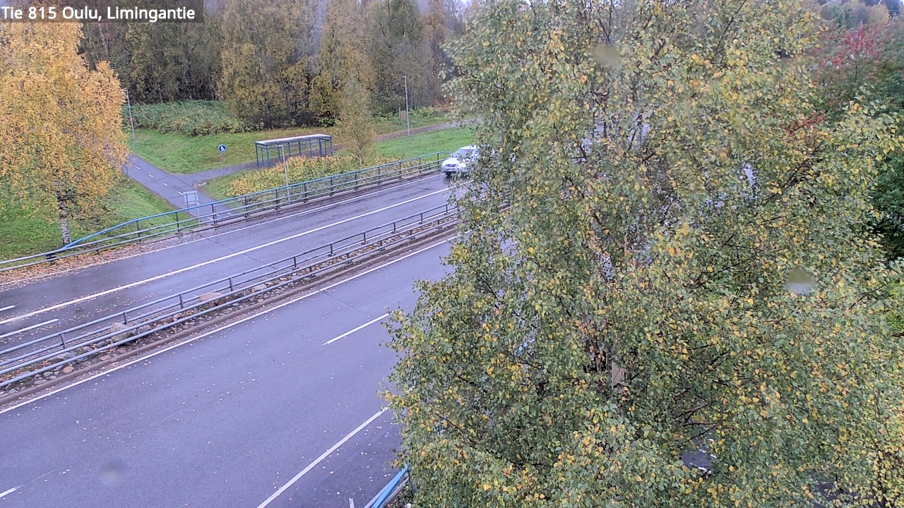 Weather Camera Image Väg 815 Oleåborg, Limingantie, Oulu, Pohjois-Pohjanmaa