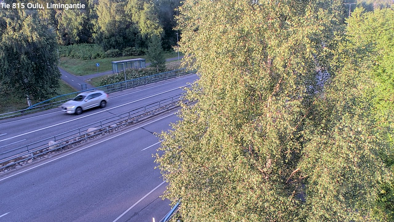 Weather Camera Image Road 815 Oulu, Limingantie, Oulu, Pohjois-Pohjanmaa