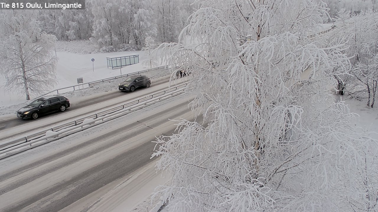 Weather Camera Image Road 815 Oulu, Limingantie, Oulu, Pohjois-Pohjanmaa