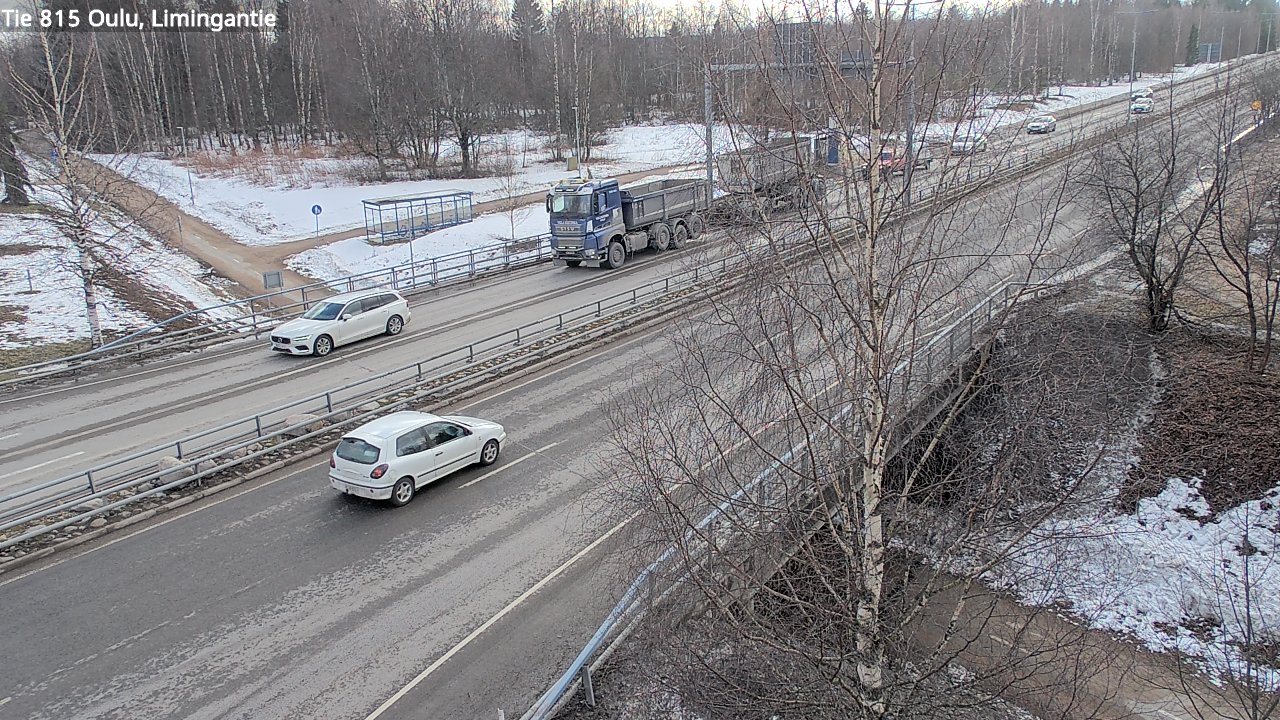 Weather Camera Image Road 815 Oulu, Limingantie, Oulu, Pohjois-Pohjanmaa
