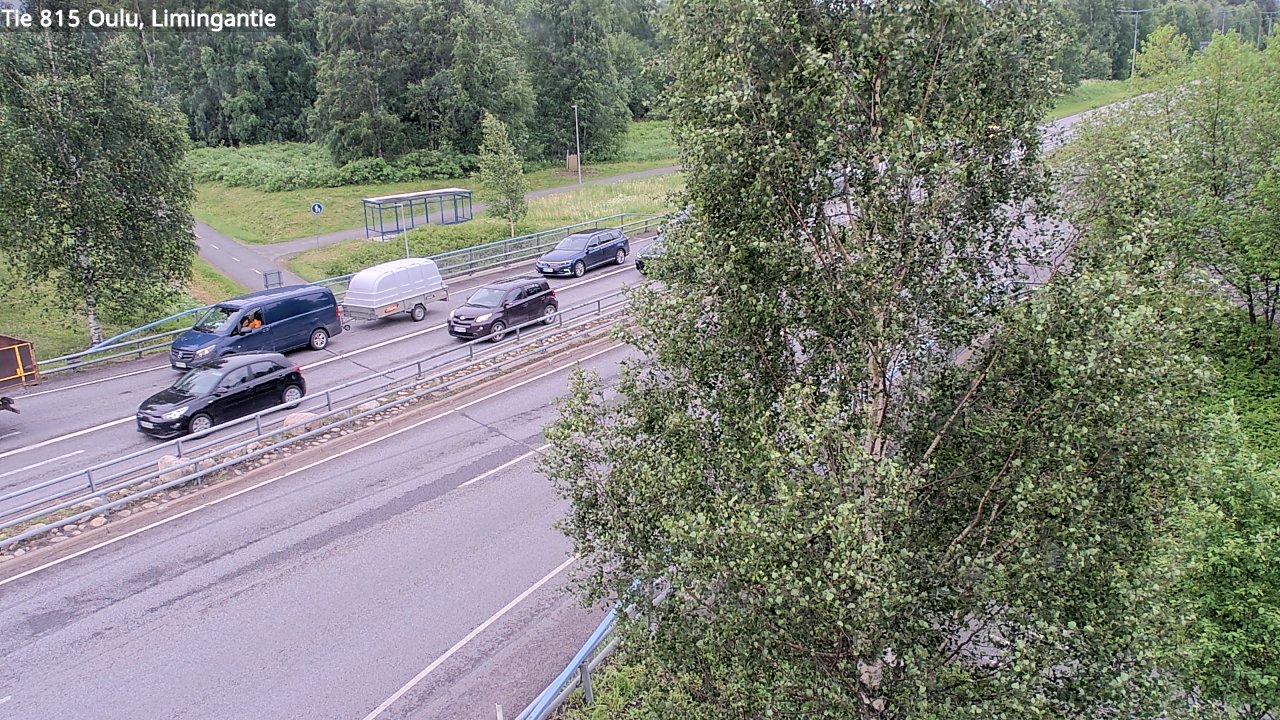 Weather Camera Image Väg 815 Oleåborg, Limingantie, Oulu, Pohjois-Pohjanmaa