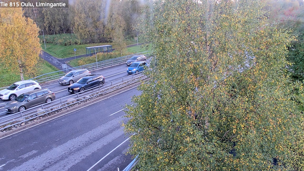 Weather Camera Image Väg 815 Oleåborg, Limingantie, Oulu, Pohjois-Pohjanmaa