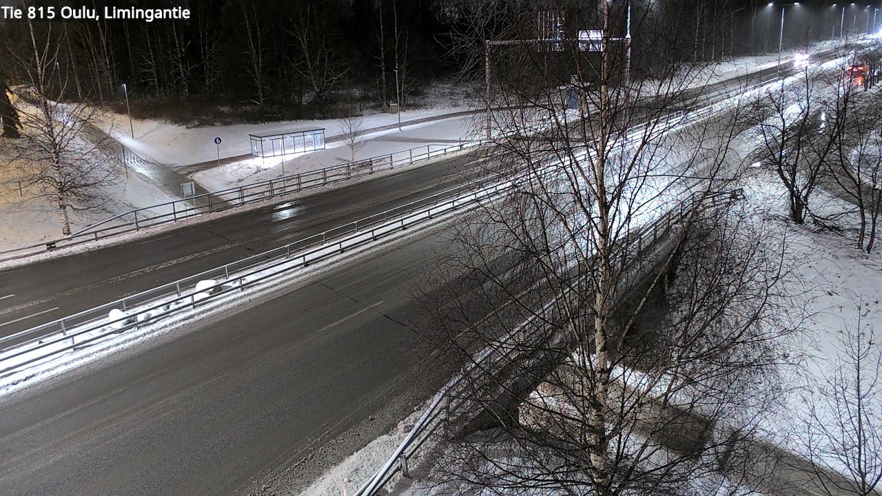 Weather Camera Image Road 815 Oulu, Limingantie, Oulu, Pohjois-Pohjanmaa