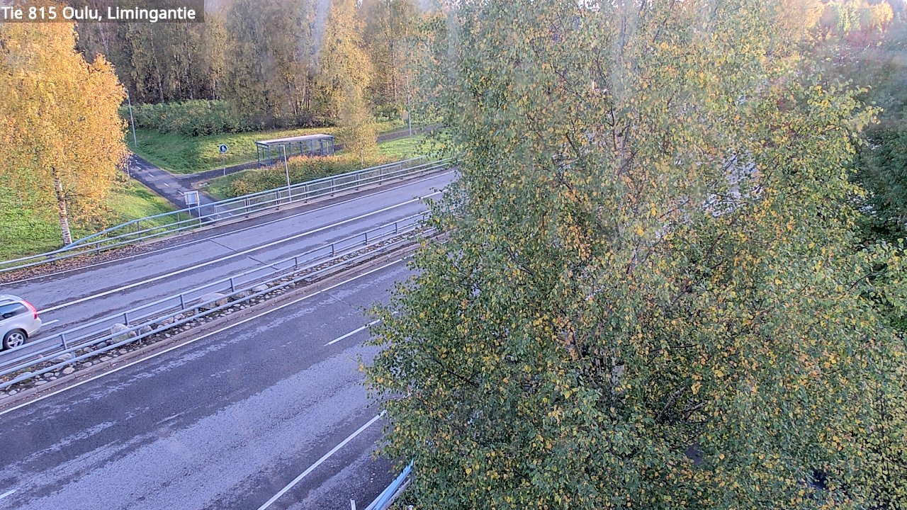 Weather Camera Image Väg 815 Oleåborg, Limingantie, Oulu, Pohjois-Pohjanmaa