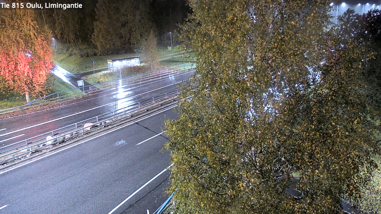 Weather Camera Image Väg 815 Oleåborg, Limingantie, Oulu, Pohjois-Pohjanmaa