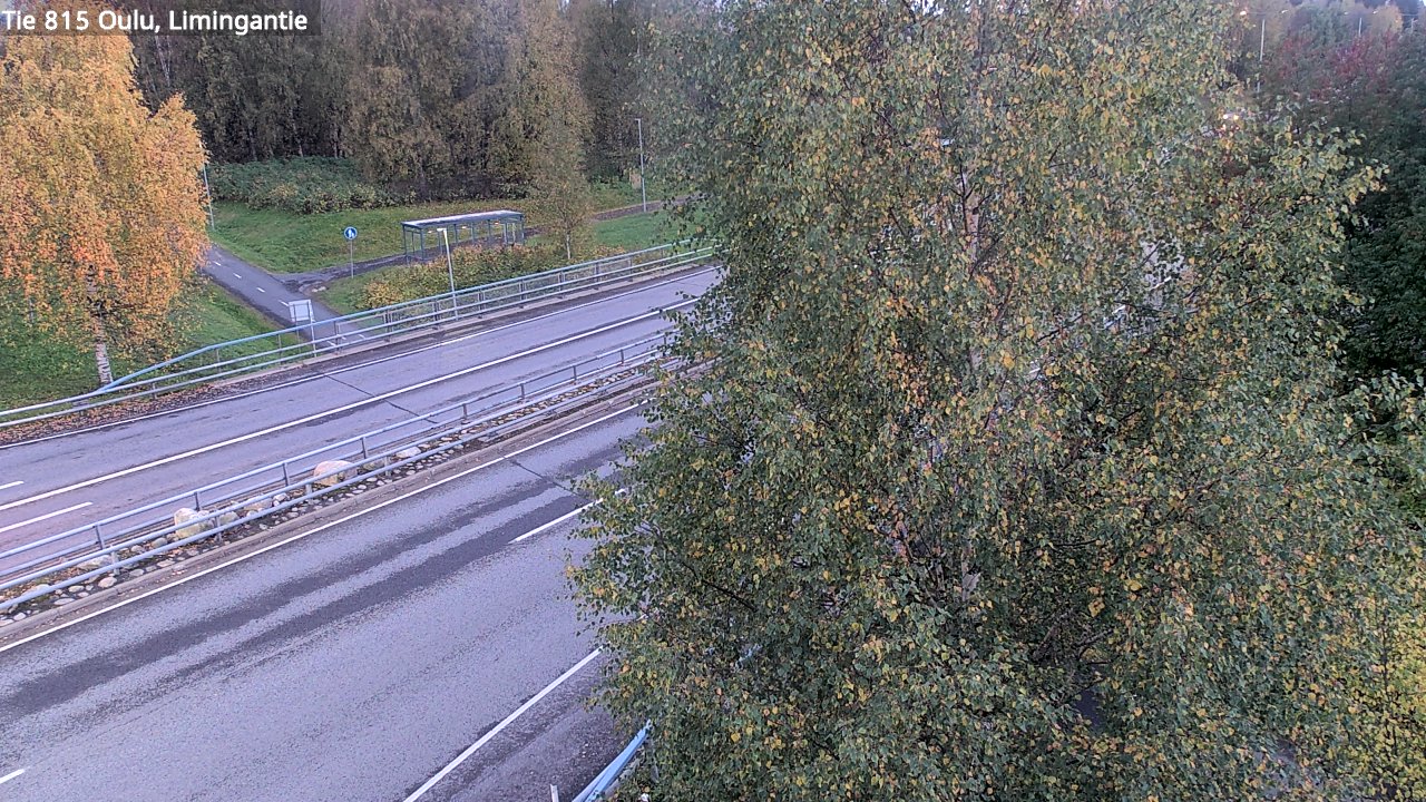 Weather Camera Image Väg 815 Oleåborg, Limingantie, Oulu, Pohjois-Pohjanmaa