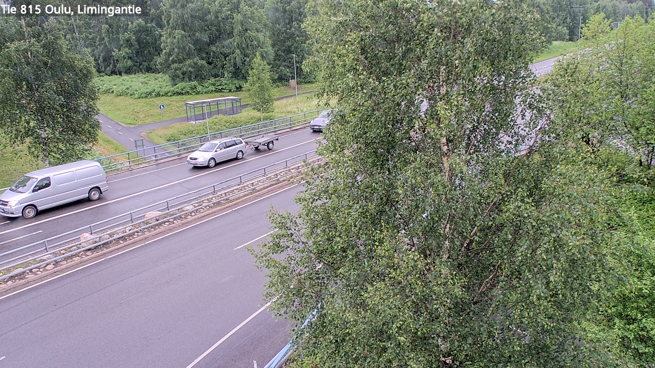 Weather Camera Image Väg 815 Oleåborg, Limingantie, Oulu, Pohjois-Pohjanmaa