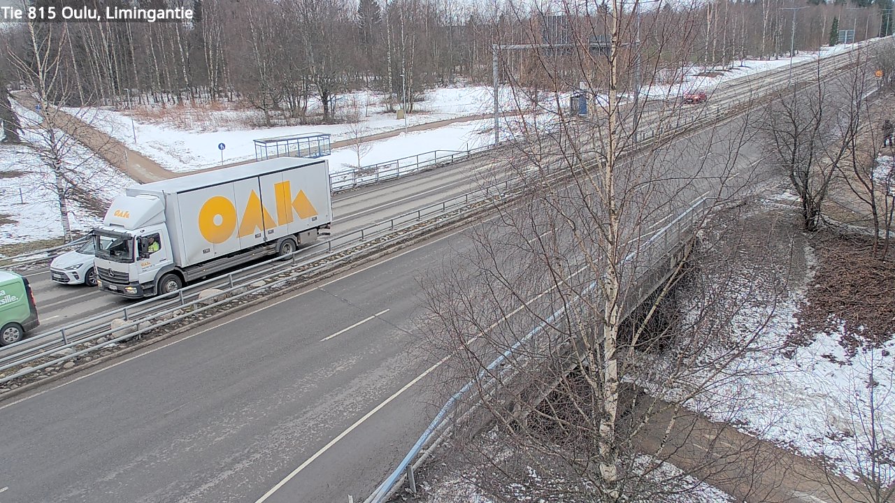 Kelikamerat Kuva Tie 815 Oulu, Limingantie, Oulu, Pohjois-Pohjanmaa