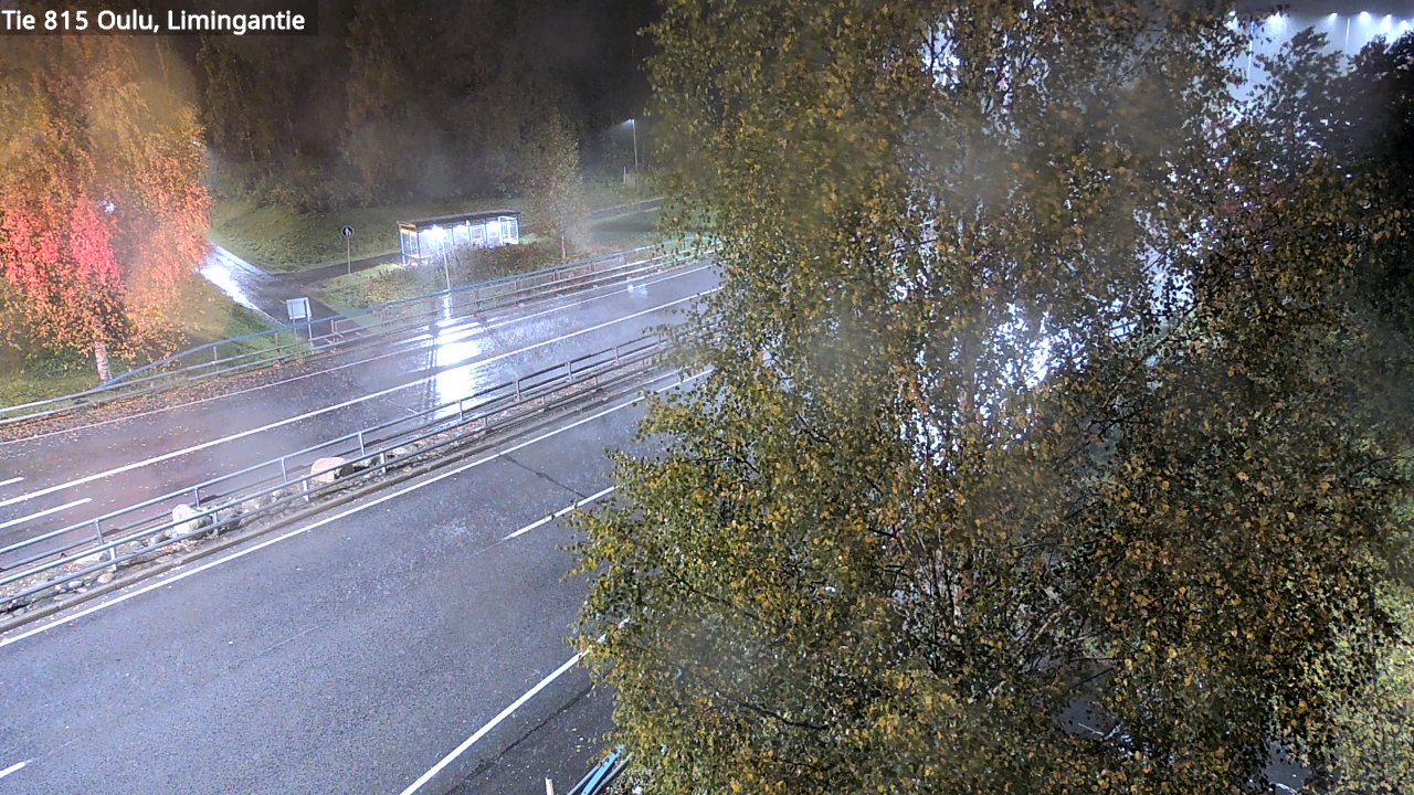 Weather Camera Image Väg 815 Oleåborg, Limingantie, Oulu, Pohjois-Pohjanmaa