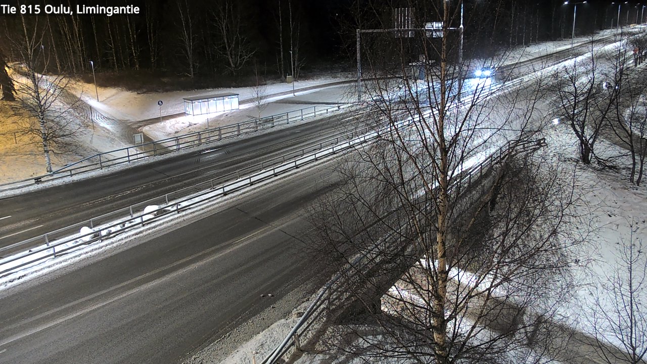 Weather Camera Image Road 815 Oulu, Limingantie, Oulu, Pohjois-Pohjanmaa