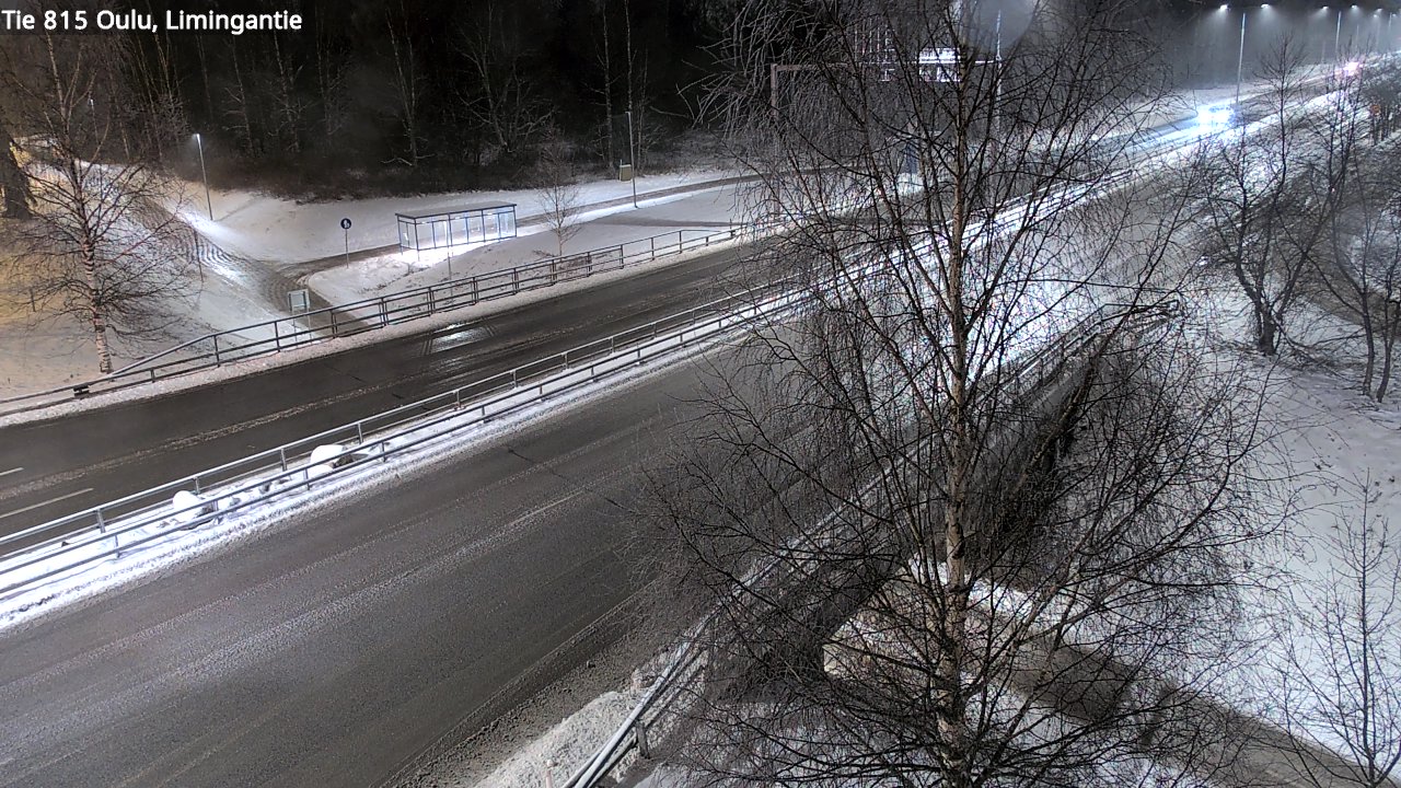 Weather Camera Image Road 815 Oulu, Limingantie, Oulu, Pohjois-Pohjanmaa