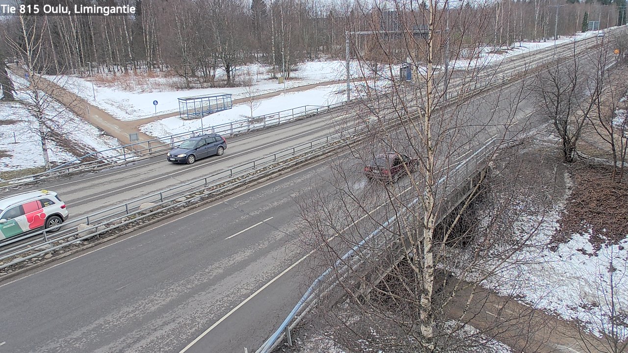 Weather Camera Image Väg 815 Oleåborg, Limingantie, Oulu, Pohjois-Pohjanmaa