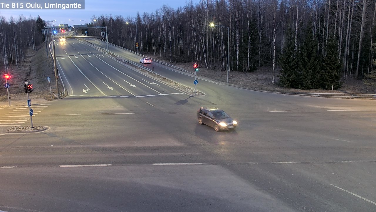 Kelikamerat Kuva Tie 815 Oulu, Limingantie, Oulu, Pohjois-Pohjanmaa