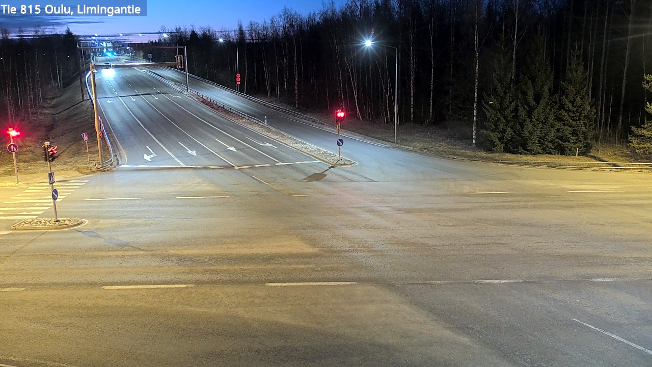 Kelikamerat Kuva Tie 815 Oulu, Limingantie, Oulu, Pohjois-Pohjanmaa