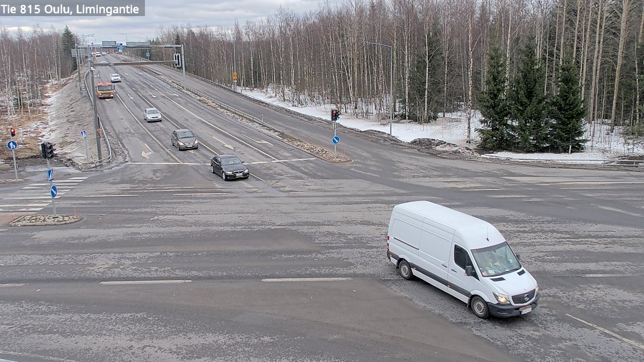Weather Camera Image Väg 815 Oleåborg, Limingantie, Oulu, Pohjois-Pohjanmaa